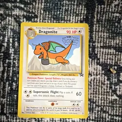 Pokemon TCG Dragonite Holo Movie Promo Wotc Promo #4 1999 English 90 HP - Image 3