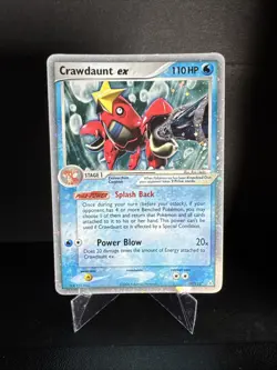 Pokemon Crawdaunt ex - EX Holon Phantoms - 99/110 - LP - Image 1