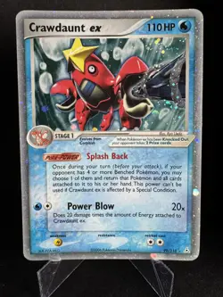 Pokemon Crawdaunt ex - EX Holon Phantoms - 99/110 - LP - Image 5