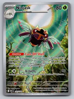Ninjask 137/132 Illustration Rare Mega Evolution Near Mint - Image 1