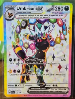 The Pokemon Co Umbreon ex SVP176 Sv: Scarlet & Violet Promo Holo Promo HP 280 EN - Image 1