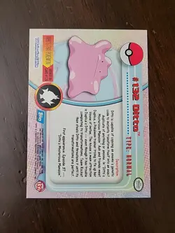 NM! 2000 Topps Pokemon TV Animation Edition Series 3 #132 Ditto - Image 2