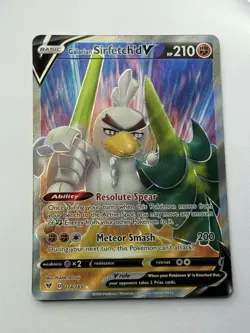 Galarian Sirfetch'd V Pokemon Vivid Voltage 174/185 Full Art Ultra Rare Gem Mint - Image 5