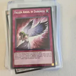 Yugioh Fallen Angel in Darkness BLGG-EN031 Secret Rare 1st Edition NM - Image 1