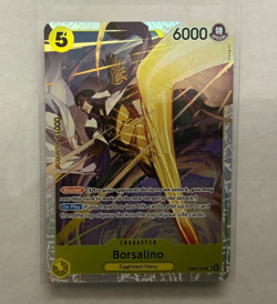 One Piece TCG Borsalino (EB04-058) SR Adventures on Kami's Island Foil - Image 1