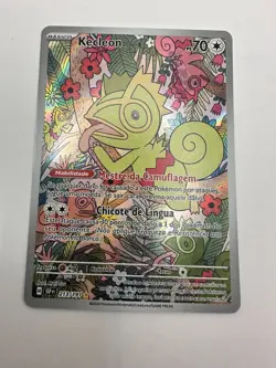 Pokemon Karte TCG Kecleon 213/191 Sturmische Funken Fullart Holo Spanisch NM - Image 2
