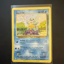 Squirtle CLB 001/034 NM Classic Collection Pokemon Card - Image 1