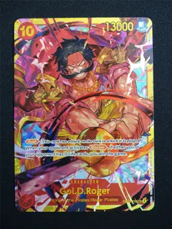 Gol.D.Roger OP09-118 SEC Foil - One Piece Card #15A - Image 1