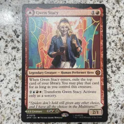 Gwen Stacy / Ghost Spider [SPM - 78] - MTG Spider Man Near Mint - Image 2