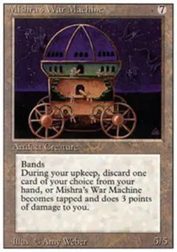 MTG - Mishra's War Machine - 3rd Edition (Revised) - MP, English Magic FLAT RATE - Image 1