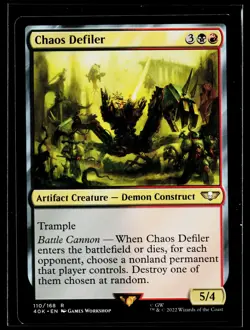 Chaos Defiler NM R Universes Beyond: Warhammer 40,000 110 NON FOIL - Image 1