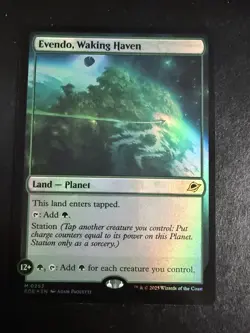 MTG - FOIL - NM - Evendo, Waking Haven - Edge of Eternities - Image 1