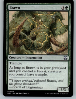 Brawn Commander: Modern Horizons 3 Regular #224 - Image 1