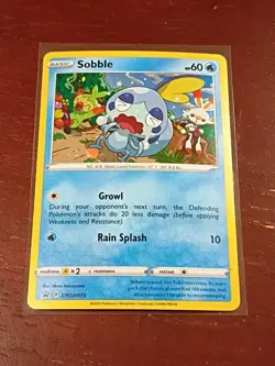 Sobble SWSH073 Holo Promo Sword & Shield Promo Pokemon Near Mint - Image 1