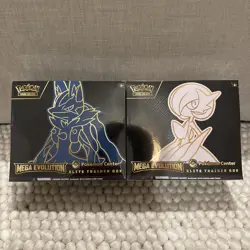 Pokemon TCG: Mega Evolutions Pokemon Center ETB Lucario + Gardevoir - Image 1