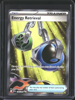 Energy Retrieval 108/086 Ultra Rare ME04: Chaos Rising Pokemon NM/M - Image 1