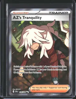 AZ's Tranquility 106/086 Ultra Rare ME04: Chaos Rising Pokemon NM/M - Image 1