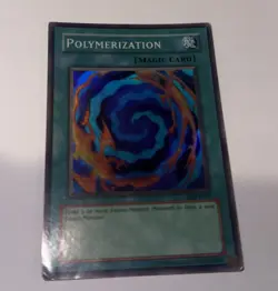 Yugioh Polymerization LOB-E047 Super Rare Unl (P) - Image 1