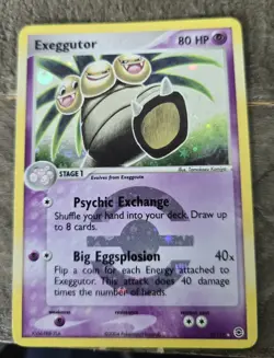 2004 Pokemon EX FireRed LeafGreen Exeggutor 5/112 Holo Rare Near Mint - Image 1