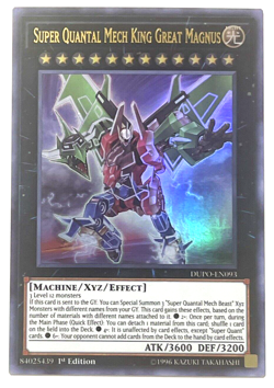 YuGiOh! - Super Quantal Mech King Great Magnus - Ultra Rare - Image 1