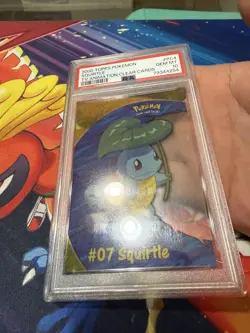 *US SELLER* PSA 10 2000 Topps Pokemon TV Animation Clear Card Squirtle #PC4 - Image 2