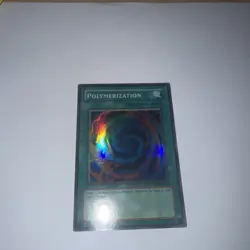 Yugioh Polymerization LOB-E047 Super Rare Unl (LP) - Image 1