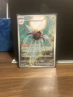 Ninjask 137/132 Mega Evolution Illustration Rare Full Art Holo Pokemon TCG MINT - Image 1
