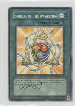 Emblem of the Awakening Unlimited YuGiOh Strike Neos #STON-EN044 2007 READ - Image 1