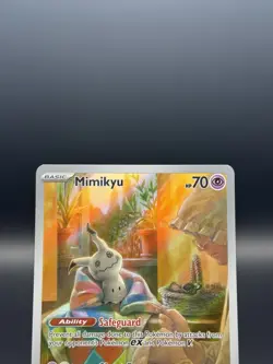 Pokemon Card TCG - Mimikyu SVP075 - Paldean Fates - Black Star Promo - NM ⭐ - Image 2