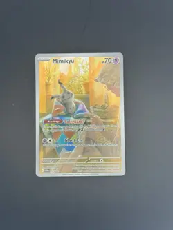 Pokemon Card TCG - Mimikyu SVP075 - Paldean Fates - Black Star Promo - NM ⭐ - Image 5