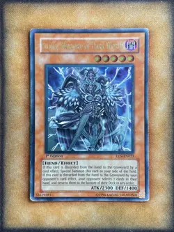 Yugioh Sillva, Warlord of Dark World EEN-EN023 Ultimate Rare 1st Ed MP - Image 1
