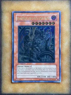 Yugioh Reign-Beaux, Overlord of Dark World STON-EN017 Ultimate Rare 1st Ed MP - Image 1