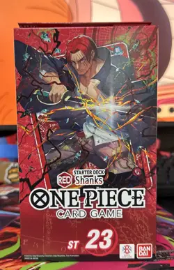 One Piece TCG: Red - Shanks Starter Deck [ST-23] English - Image 1