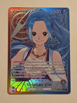 One Piece EB03-001 Nefeltari Vivi (L) Leader Alt Art Heroines Edition Alternate - Image 1