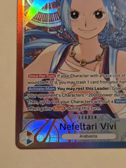 One Piece EB03-001 Nefeltari Vivi (L) Leader Alt Art Heroines Edition Alternate - Image 4