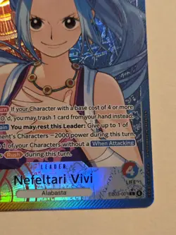 One Piece EB03-001 Nefeltari Vivi (L) Leader Alt Art Heroines Edition Alternate - Image 5