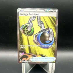 Pokemon Card - Energy Retrieval - Full Art Ultra Rare (108/086) Chaos Rising NM - Image 1