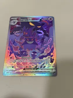 Gengar Evolution Line DIY ACG Pokemon Anime Art Card Custom - Image 2