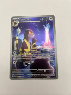 Watchdog 097/086 - Chaos Rising Illustration Rare- Full Art Holo Pokemon Card - Image 1