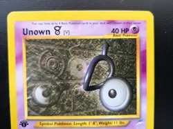 Pokemon Card 89/105 - 1st Edition Neo Destiny Unown V - Near Mint - SHIPS FAST!! - Image 4
