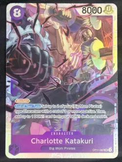 Charlotte Katakuri (067) #OP11-067 A Fist of Divine Speed- One Piece Card TCG - Image 1