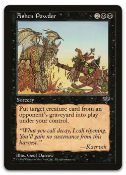 Ashen Powder (NM) Mirage MIR Magic MTG - Image 1
