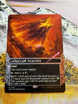 Lavaclaw Reaches (0022) (Borderless) - Edge of Eternities: Stellar Sights - Image 1