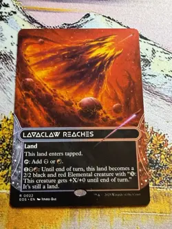 Lavaclaw Reaches (0022) (Borderless) - Edge of Eternities: Stellar Sights - Image 4