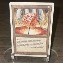 MTG Mana Vault x1 Revised Edition Lightly Played LP/MP Magic The Gathering - Image 1