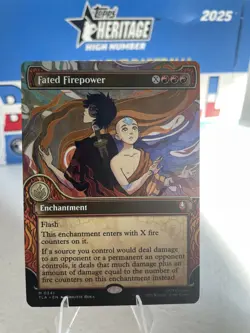 Fated Firepower Aang & Zuko Red Flash ATLA M0341 2025 MTG NM - Image 1