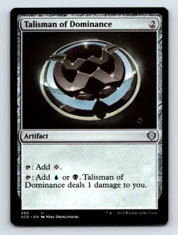 Talisman of Dominance U Starter Commander Decks 280 NM - Image 1