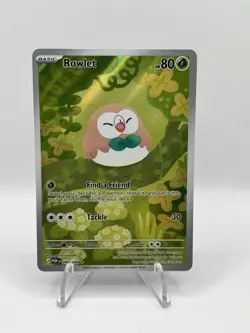 Pokemon TCG Rowlet IR 090/088 - English - PACK FRESH MINT - Image 1