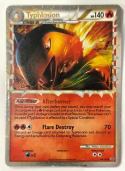 Typhlosion HGSS09 Promo HGSS Black Star Promos Pokemon Lightly Played - Image 1