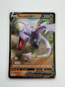 Aerodactyl V - 092/196 - SWSH11: Lost Origin - Ultra Rare Pokemon TCG - NM - Image 1